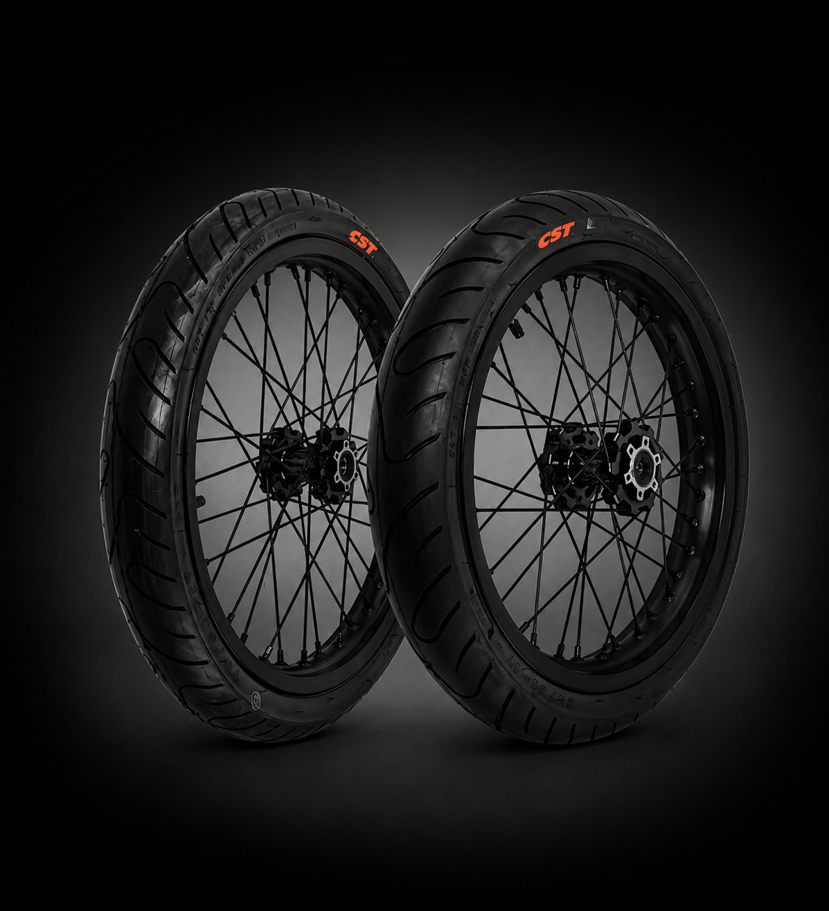 Light Bee/Eride Supermoto Wheel Set
