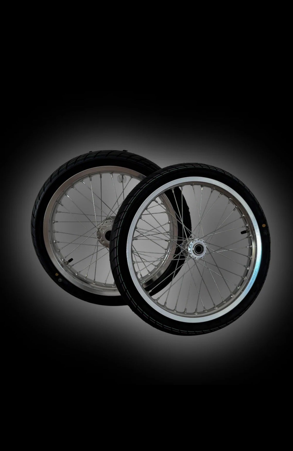 Chrome Talaria XXX/MX3/MX4 Supermoto Wheel Set